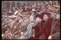  - Почетные гости на праздновании пятидесятилетнего юбилея Гитлера в Берлине. Германия, 1939 г.