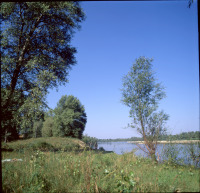 Киевская область - 2007 год. Украина. Зазимье. Река Десна.