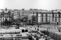 Киев - Будівництво на вул. Свердлова, 1953
