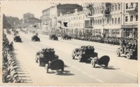 Киев - Военный парад в Киеве в 1946 году