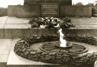 Киев - Вечный огонь памятника вечной Славы в Киеве