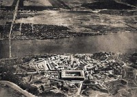 Киев - Київ  в 1918 році (аерофотознімок).