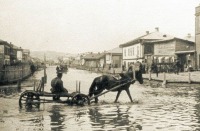 Киев - Киевское  наводнение  в 1900 -е годы.