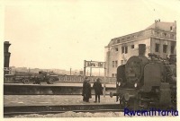Киев - Київ. Залізничний вокзал Києва в роки 2 світової війни.
