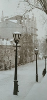Киев - Київ зимою.