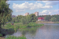 Киев - 2003 год. Украина. Киев. Святошино. Святошинские пруды.