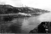 Киев - Киев.  Вид на Лавру со сторони моста фон Рейхенау.