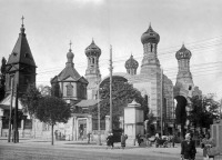 Киев - Киев.  Троицкая церковь на  Жилянской (построена в 1858 г.). В 1963 году  разобрана.