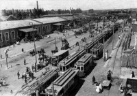 Киев - Привокзальна площа Києва в 1920-х роках.