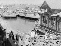 Киев - Київ. Пристань на Дніпрі.