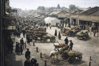 Киев - Київ.  Демієвська площа.