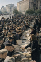 Киев - Київ.  Книжний ринок.