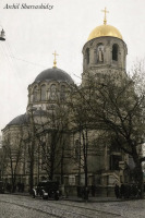 Киев - Київ.  Стрітенська церква.  В 1930 р. знищена.