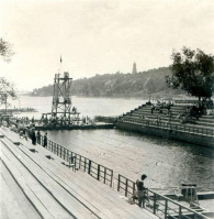 Киев - Київ. Басейн на Трухановому острові.