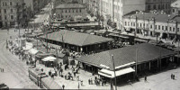 Киев - Київ. Вигляд ринку сто років тому.
