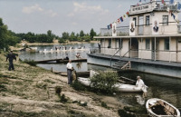 Киев - Київ.  Труханів остров. Причал 