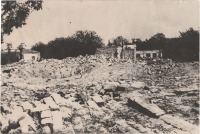 Евпатория - Санаторий имени Сакко и Ванцетти, взорванный немецко-фашистскими захватчиками