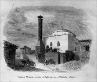 Феодосия - Старинная мечеть в Кефе, переделаннвя в христианский храм.