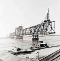 Архангельск - Железнодорожный мост, строительство