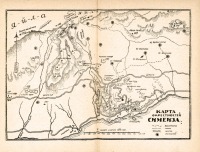 Симеиз - Карта окрестностей Симеиза, 1930