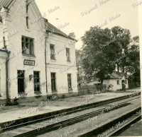 Шаргород - Железнодорожный вокзал станции Ярошенка во время немецкой оккупации 1941-1944 гг в Великой Отечественной войне