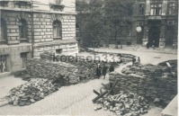 Одесса - Фото баррикады в Одессе в октябре 1941 года