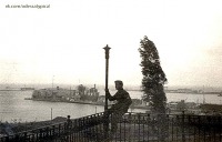 Одесса - Солдат Вермахта на фоне порта.