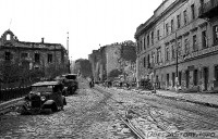Одесса - 1941 г. Разбитые машины
