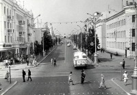  - Перекресток улицы Ленина с улицей Плеханова.60-е годы.