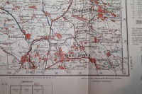 Макеевка - Фрагмент немецкой карты М-37 1942 года.
