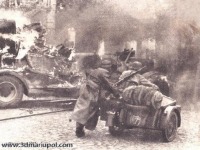 Мариуполь - Немцы штурмуют Мариуполь. 1941 г.