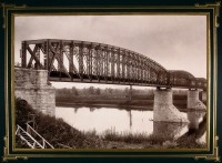 Уфа - Вид моста через реку Уфу