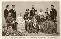 Святогорск - Фото царской семьи, гостившей в усадьбе Потемкиных