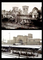  - Вокзал в городе Днепропетровск 1942 - 2009 годы