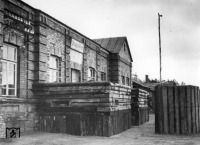 Олевск - Железнодорожный вокзал станции Дровяной пост во время немецкой оккупации в 1941-43 гг в Великой Отечественной войне