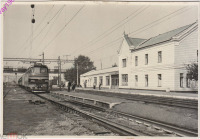 Попельня - Железнодорожный вокзал станции Попельня в 70-годы 20 века