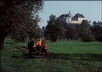 Львов - Восточный Львов, Олесский замок, построенный поляками в XIV веке. 1988 год. (Bruno Barbey)