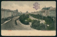 Львов - Львів. Вулиця Кароля Людвіка - 1906 рік.