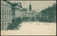 Львов - Львів. Площа Ринок  -  1905 рік.