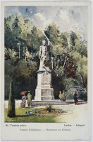Львов - Львов. Памятник  Килиньского - 1912 год.