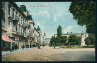 Львов - Львів. Вулиця Академічна - 1909 рік.