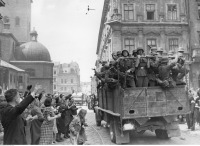 Львов - Львів.  Німецькі війська у Львові в 1941 році.