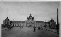 Львов - Львів.  Новий Головний залізничний вокзал, відкритий в 1904 році.