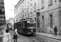 Львов - Львів на старих фотографіях, трамвай №2.