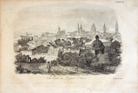 Львов - Львов Вид города (гравюра)