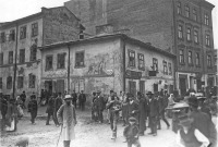 Львов - Львів. Галичина.  На розі вулиць Закутної і Пелтовної. Поч.ХХ ст.