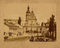 Львов - Львів.  Галицька та Бернардинська площі.