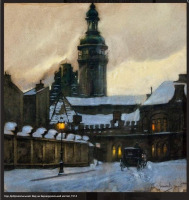 Львов - Львів.  Площа Митна. Одо Добровльський.