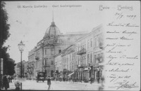 Львов - Львів.  Вулиця  Кароля Людвіка.