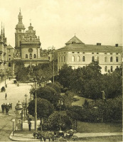 Львов - Львів.  Бернардинська  площа. Поч. ХХ ст.